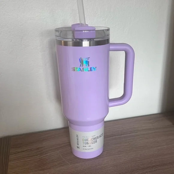 Stanley Lavender 40oz Tumbler with Handle and Straw - Picture 1 of 4